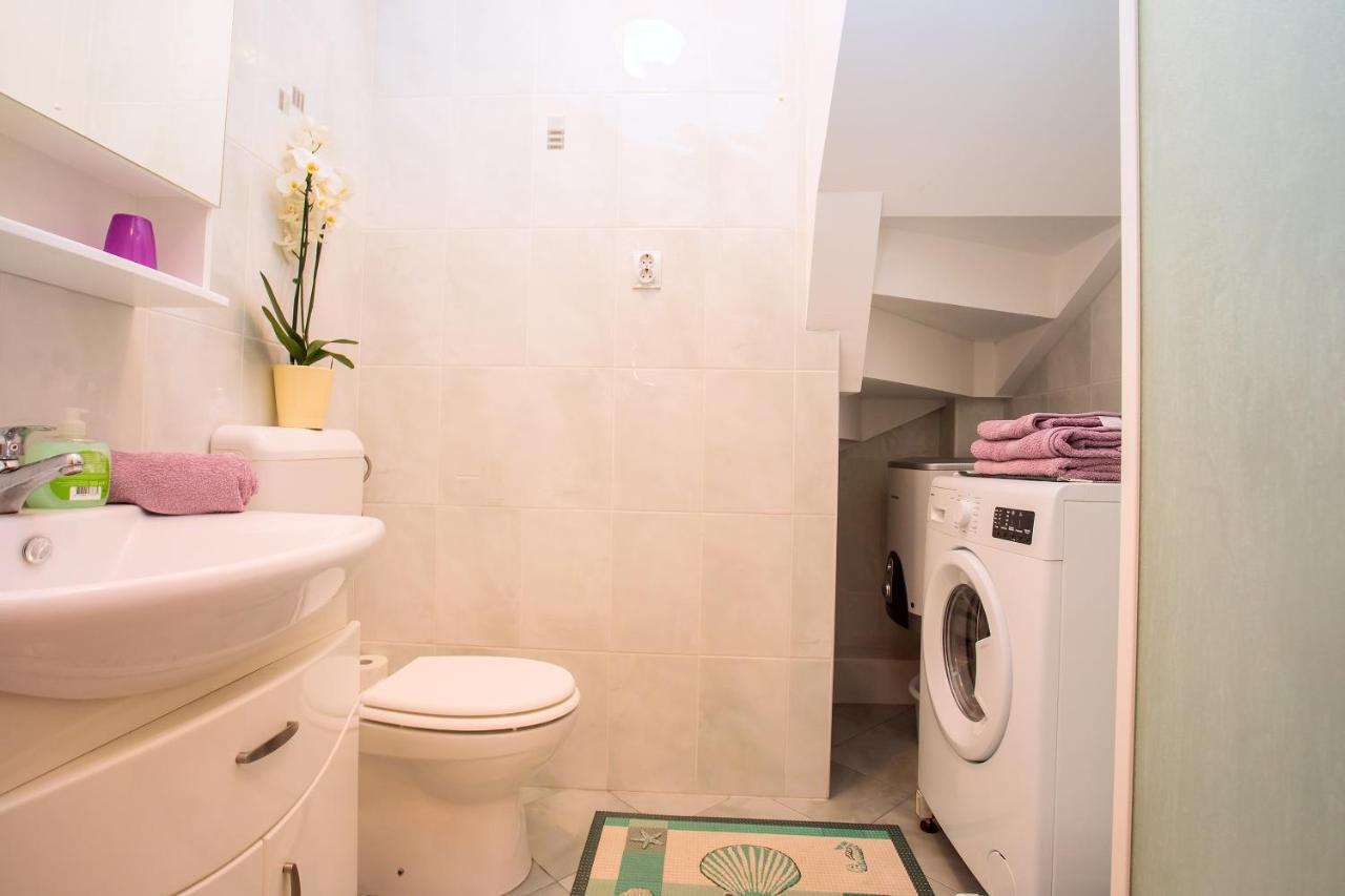 Apartmani Ribnjak Seka 오미스 외부 사진