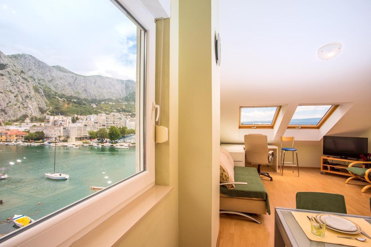 Apartmani Ribnjak Seka 오미스 외부 사진